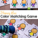 FREE Color Matching Honey Bee Game