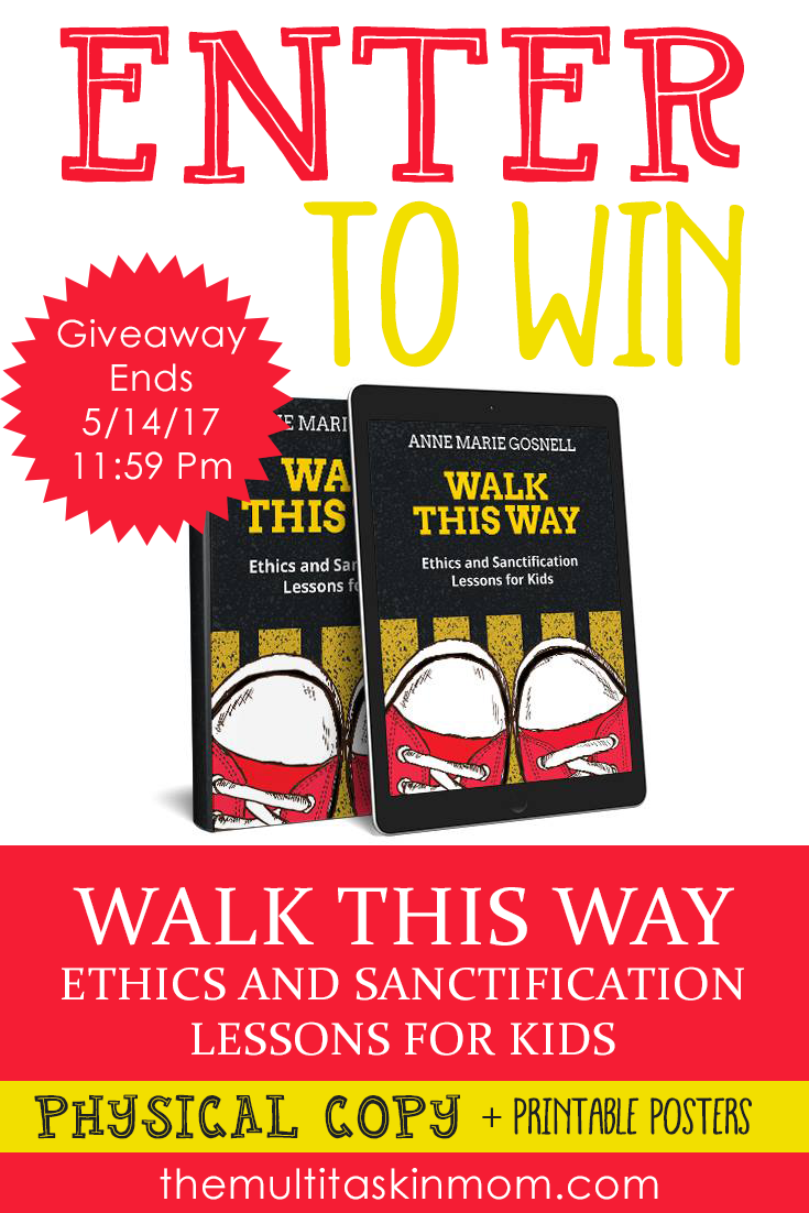 Looking for a great Bible Study and Lesson resource to teach your children? Check out Walk This Way and enter to win your own copy! :: www.thriftyhomeschoolers.com