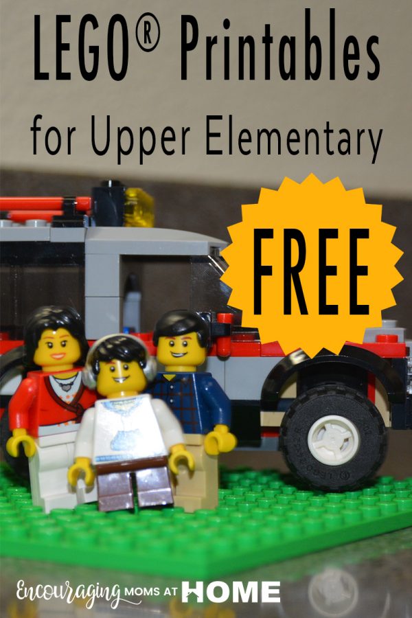 If you have LEGO fans in your house, don't miss these FREE Upper Elementary printables! :: www.thriftyhomeschoolers.com
