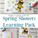 Free Spring Showers Learning Pack