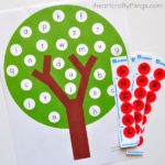 Free Apple Tree ABC Match Preschool Printable