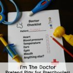 Doctor Pretend Play Printable