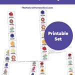 Flower Activities for Kids: Color Matching {Printable Set}