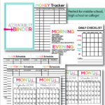Free Mini Accountability Printables