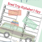 Free Alphabet Road Trip I Spy Game