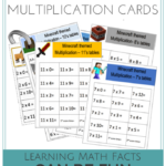 Minecraft Multiplication Math Facts Review