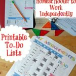 Homeschool Printable To-Do List