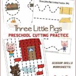 Preschool Cutting Practice Worksheets