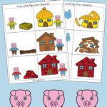 Sequencing Cards from the Three Little Pigs
