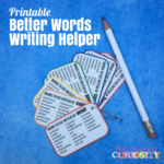 Synonym Writing Helper Printable