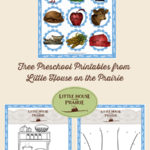 FREE Little House on the Prairie Preschool Printables
