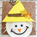 Paper Plate Scarecrow Craft