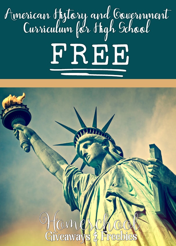 If you're looking for an American History or Government curriculum for your highschooler, this is a great option. And its completely FREE! :: www.thriftyhomeschoolers.com
