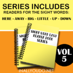 FREE Sight Word Easy Readers – Vol 5
