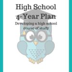 High School 4-Year Plan (Limited Time Freebie)