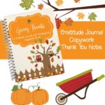 Giving Thanks Gratitude Journal (LIMITED TIME FREEBIE)