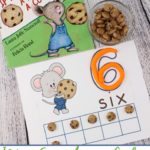 If You Give a Mouse a Cookie themed Counting Mats 1-10
