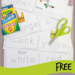 Free Learning Colors Booklet