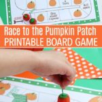 Free Race to the Pumpkin Patch Board Game