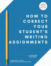 Do you need tips on correcting your student's writing assignments? Grab this FREE Guide! :: www.thriftyhomeschoolers.com