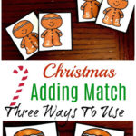 Gingerbread Addition Game Printables