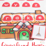 Free Gingerbread House CVCE Words