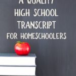 Free Printable High School Transcript
