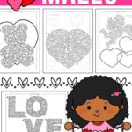 Free Valentine’s Day Mazes