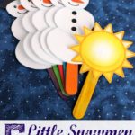 Free 5 Little Snowmen Puppets