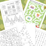 Free Christmas Printables for Preschool & Kindergarten