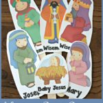 Free Printable Nativity Stick Puppets