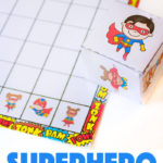 Free Superhero Graphing Printable