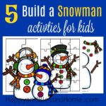 Free Build a Snowman Activities