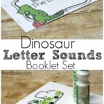 Free Dinosaur Letter Sounds Booklet
