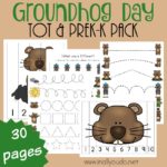 Free Groundhog Day Tot & PreK-K Pack