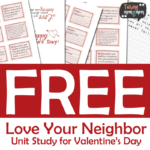 Love Your Neighbor Unit Study Freebie