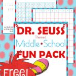 Dr. Seuss Themed Middle School Fun Pack