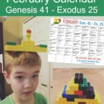 Free February One-Year Bible Brick Challenge Calendar