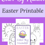 Free Easter Coloring by Number Printables