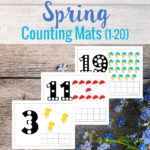 Spring Counting Mats Freebie