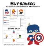 Free Superhero Reading Comprehension Worksheets