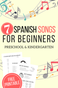 Spanish Songs for Beginners - Thrifty Homeschoolers