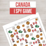 Printable Canada I Spy Game
