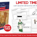 LIMITED TIME: Living in the Colonial Times Notebooking Pages