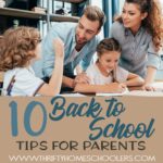10 Back to School Tips for Parents