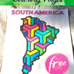 Printable Continent Coloring Pages
