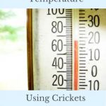 Predicting Temperature with Crickets